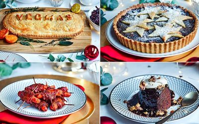 Tesco and BOSH! create plant-based festive feast