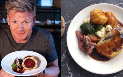 Gordon Ramsay adds vegan Sunday roast to his restaurant menu
