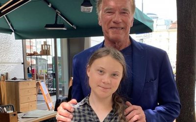 Arnold Schwarzenegger’s hero is Greta Thunberg
