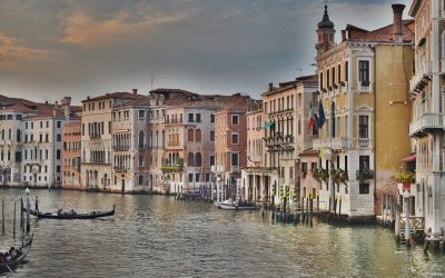 Venice flooding caused by climate change