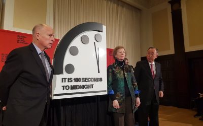An Apocalypse looms as the Doomsday clock moves to 100 seconds to midnight