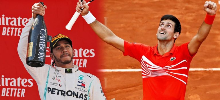 lewis hamilton and novak djokovic