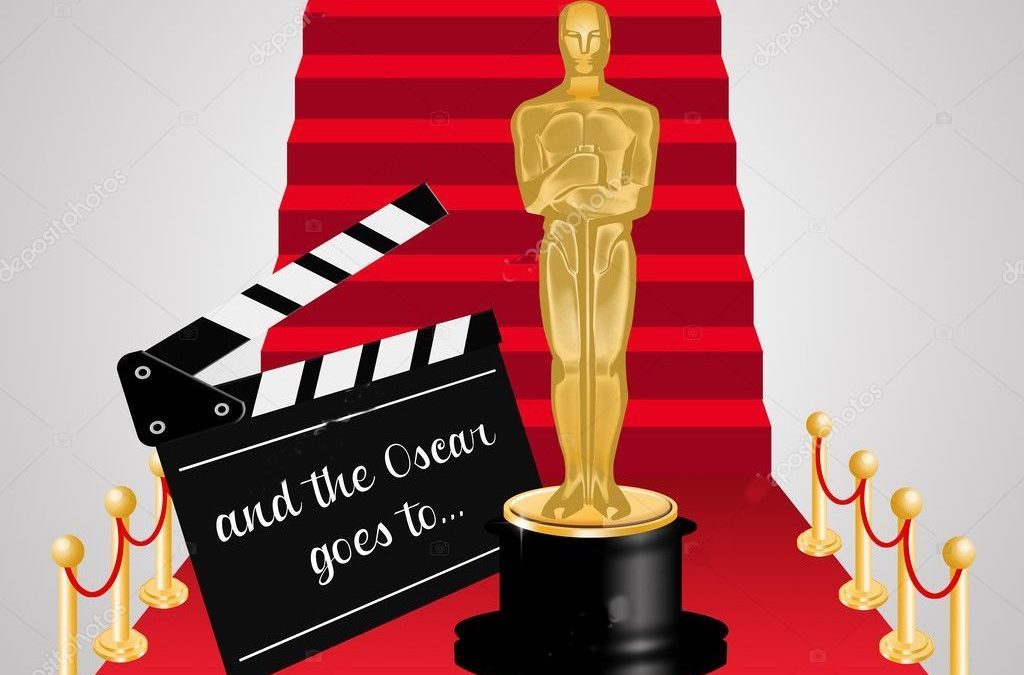 Oscar on red carpet