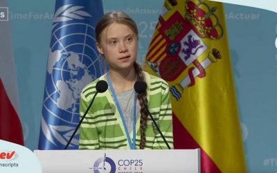 We Can Act and We Can Change – Greta Thunberg