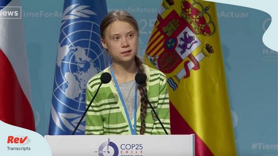 We Can Act and We Can Change – Greta Thunberg