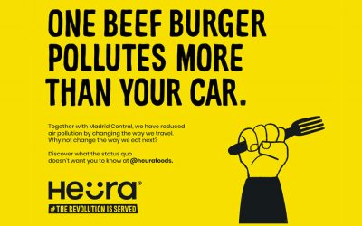 Spanish plant-based meat brand unveils powerful billboard to drive sustainable vegan food choices