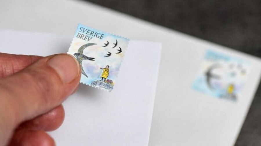 Greta Post stamp  AACC