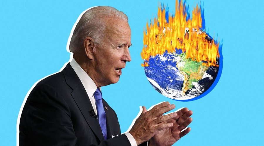 biden and the earth