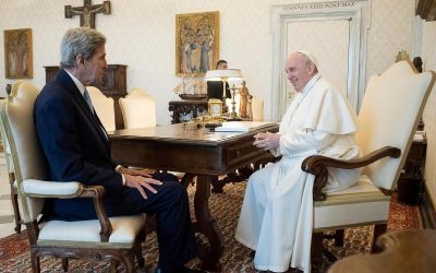 John Kerry urges Pope Francis to do more for the planet