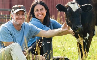 Jon Stewart turns 40-acre farm into animal sanctuary