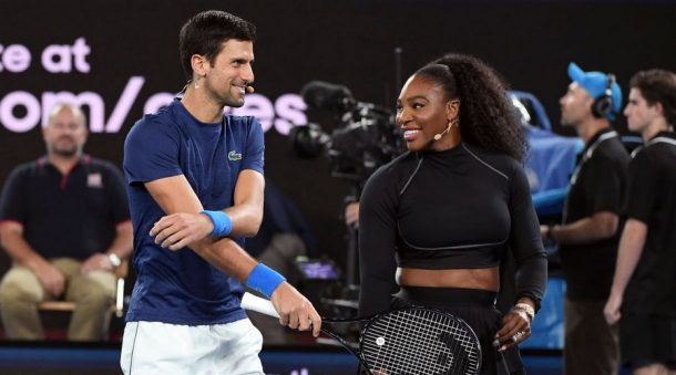 novak djokovic and serena williams