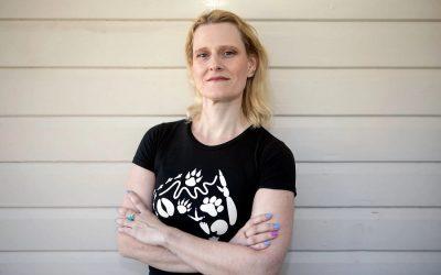 Animal Justice Party candidate Alison Waters says she is “guided by a vision of a kinder world”