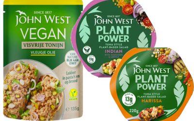 John West launches vegan tuna salads