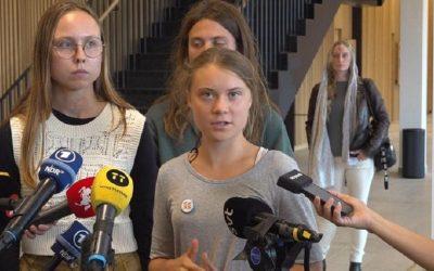 Greta Thunberg fined over climate protest
