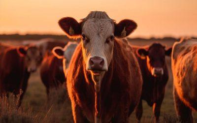 The impact of high temperatures on livestock
