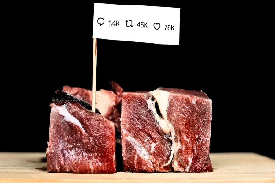 Study finds nearly a million meat misinformation posts on social media