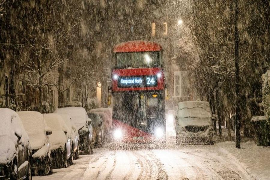 Britain faces extreme, freezing weather caused by climate change