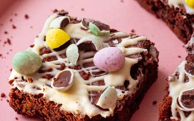 Vegan Easter Chocolate Brownies